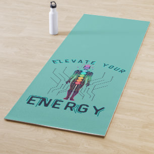 Tapis De Yoga Carte de circuit électrique de l'année 2000 de Cha