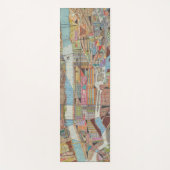 Tapis De Yoga Carte moderne de New York III (Devant)
