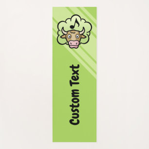Tapis De Yoga Cartographie au méthane de vache