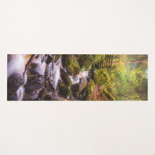 Tapis De Yoga Cascade douce Brook (Devant (Horizontal))