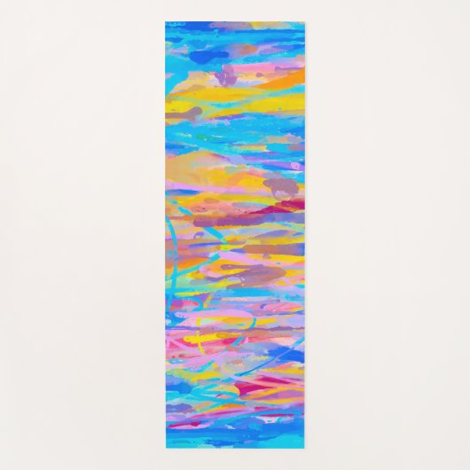 Tapis De Yoga Cascade vibrante (Devant)