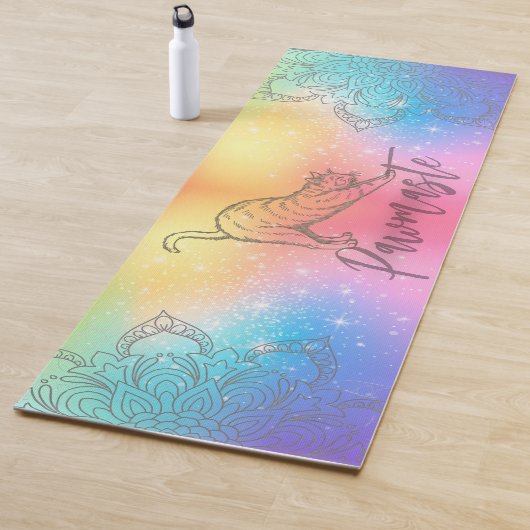 Tapis De Yoga Cat Yoga Mat (En situation)