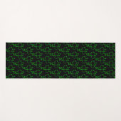 Tapis De Yoga Catnip Nepetalactone Formule chimique moléculaire (Devant (Horizontal))