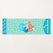 Tapis De Yoga Cavalier King Charles Spaniel Canine Fitness (Devant (Horizontal))