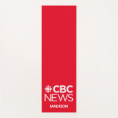 Tapis De Yoga CBC News (Devant)