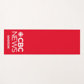 Tapis De Yoga CBC News (Devant (Horizontal))