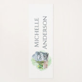 Tapis De Yoga Ce que vous pensez Aquarelle Yoga Mat (Dos)