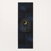 Tapis De Yoga Céleste se lune Monogramme Parties scintillant d'o (Dos)