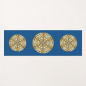 Tapis de yoga Celestial Sun (Devant (Horizontal))