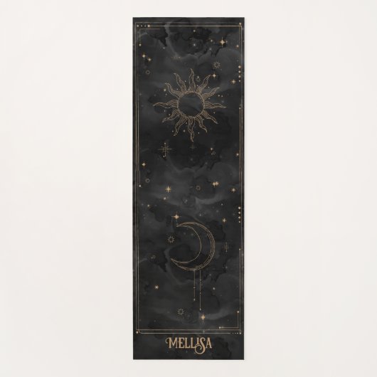 Tapis De Yoga Celestial Sun and Moon Yoga Mat (Devant)