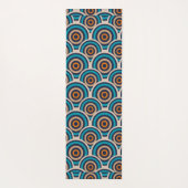 Tapis De Yoga cercles rétro (Dos)