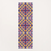 Tapis de Yoga Cercles Rétro Gras (Devant)
