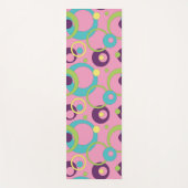 Tapis De Yoga Cercles roses funky Yoga Mat (Devant)
