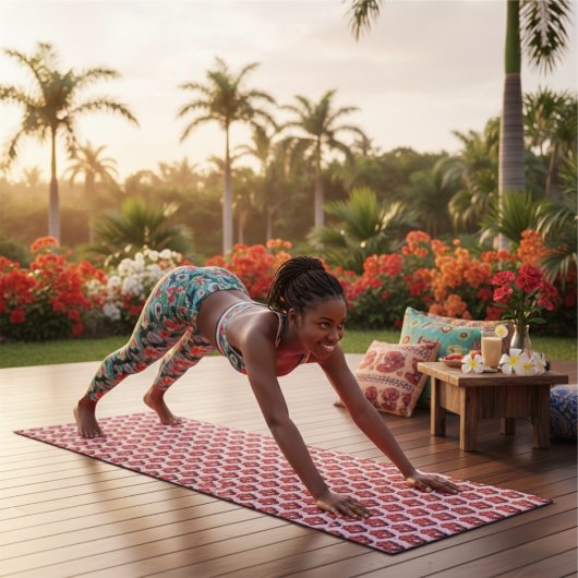 Tapis De Yoga Cerise Bombe Yoga Mat