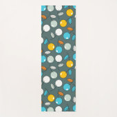 Tapis De Yoga cerises colorées (Devant)