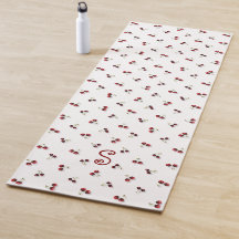 Cerises Yoga Mat