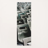 Tapis De Yoga Chaises Gris Monochromes (Devant)