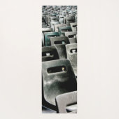 Tapis De Yoga Chaises Gris Monochromes (Dos)