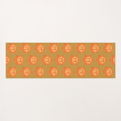 Tapis De Yoga Chakra orange, Yoga Mat (Dos (Horizontal))