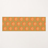 Tapis De Yoga Chakra orange, Yoga Mat (Devant (Horizontal))
