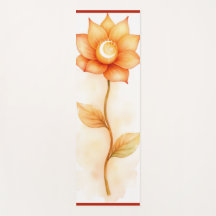 Tapis de Yoga Chakra Sacré – Créativité du Lotus O