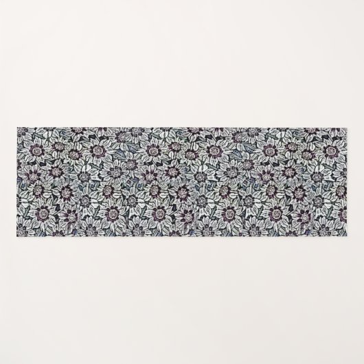 Tapis De Yoga Champ De Marchés (Devant (Horizontal))