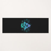 Tapis De Yoga Champignons dans les buissons (Devant (Horizontal))