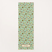 Tapis De Yoga Champignons d'automne Yoga Mat (Devant)