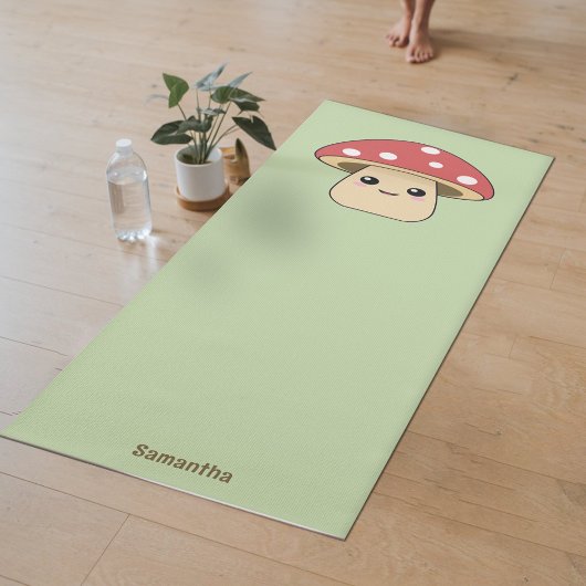 Tapis De Yoga Champignons mignons