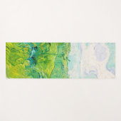Tapis De Yoga Champs de blé vert, Van Gogh (Devant (Horizontal))