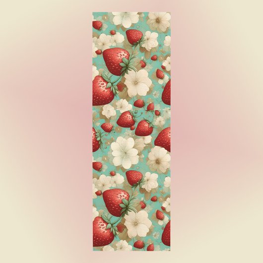 Tapis De Yoga Champs de fraises