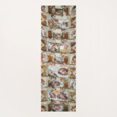 Tapis De Yoga Chapelle Sixtine Michelangelo - Vatican, Rome, Ita (Dos)