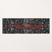 Tapis De Yoga Charbon Mandala Yoga Mat (Dos (Horizontal))