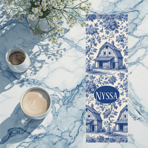 Tapis De Yoga Charme Parisien de la Toile Française de Cottage B