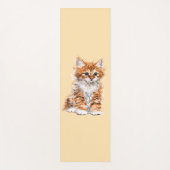 Tapis De Yoga Chat bébé Yoga Mat - Choisissez les couleurs (Devant)