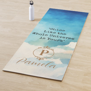 Tapis De Yoga Chat de Yoga personnalisé, unique