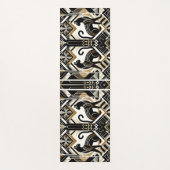 Tapis De Yoga Chat décoratif Abstrait moderne Yoga Mat (Devant)