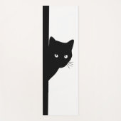 Tapis De Yoga Chat noir (Devant)