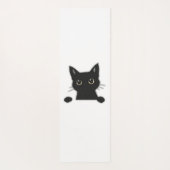Tapis De Yoga Chat noir Yoga Mat (Dos)