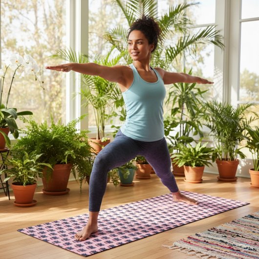 Tapis De Yoga Chat Planète Yoga Mat