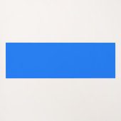 Tapis De Yoga Chat sur une lune bleue fil (Dos (Horizontal))