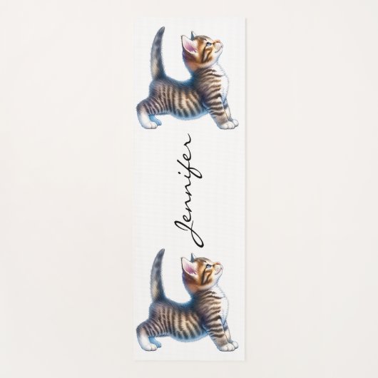 Tapis De Yoga Chat Yoga Mat (Devant)