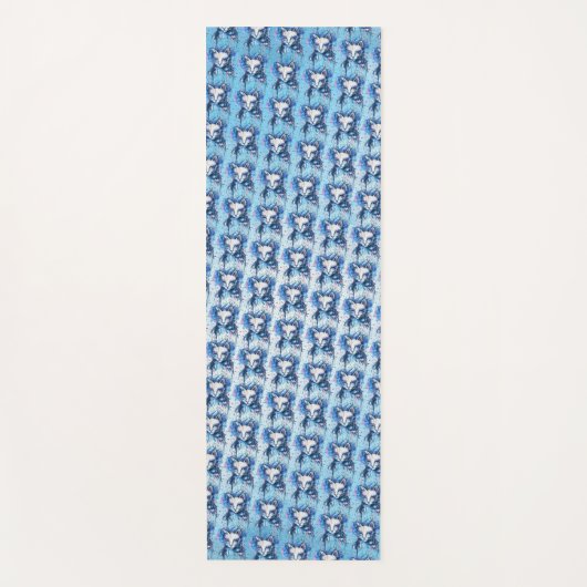 Tapis De Yoga Chaton (Devant)