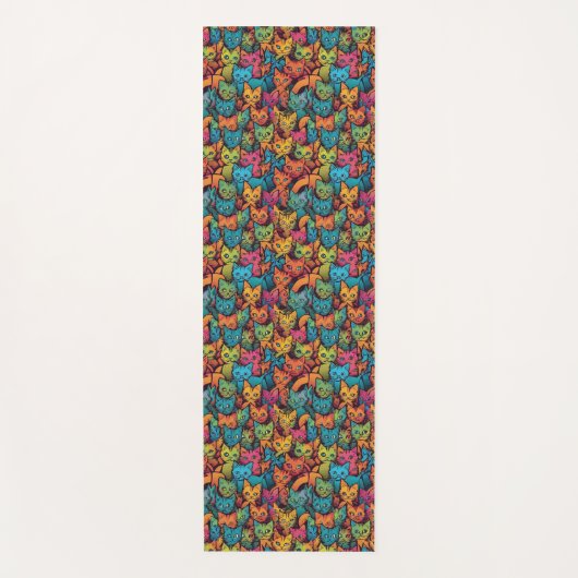Tapis De Yoga Chatons (Devant)