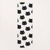 Tapis De Yoga Chats noirs (Dos)
