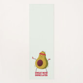 Tapis De Yoga Chaud maintenant brillent plus tard (Devant)