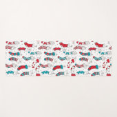 Tapis De Yoga Chaussettes de Noël (Devant (Horizontal))
