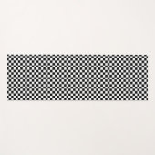 Tapis De Yoga checkerboard design Yoga Mat (Devant (Horizontal))