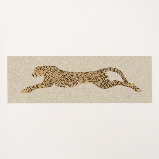 Tapis De Yoga Cheetah Yoga Mat (Dos (Horizontal))