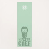 Tapis De Yoga Chef Hipster - CBC 22 Minutes (Devant)